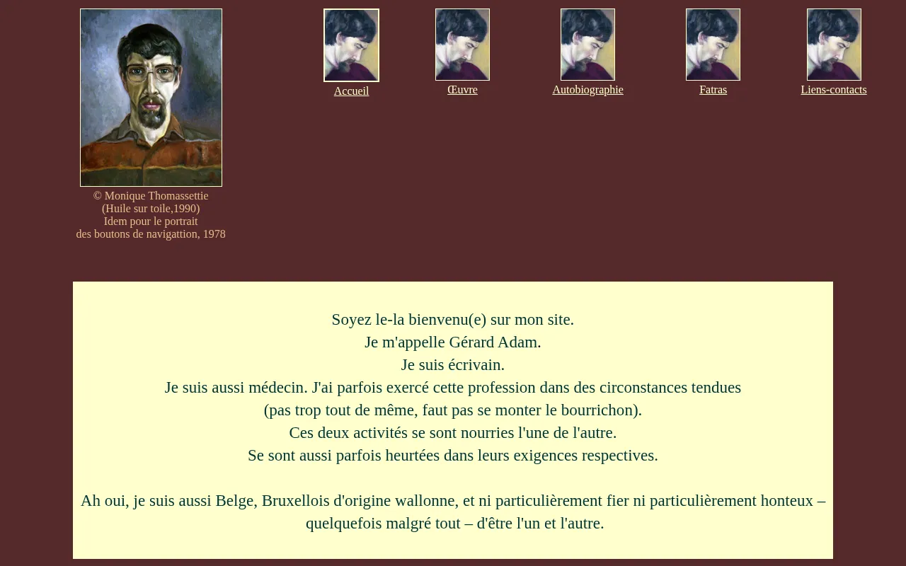 Capture d'écran de Gérard Adam