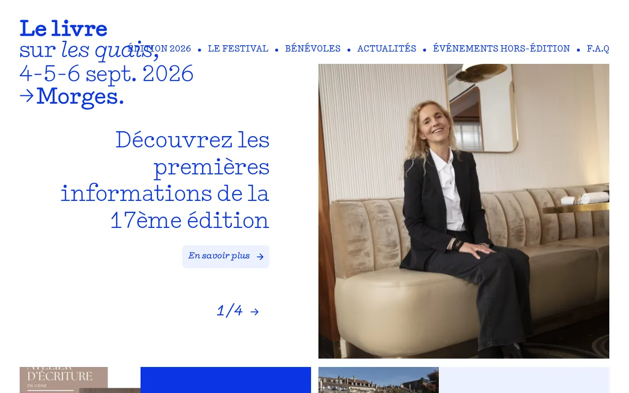 Capture d'écran de Le livre sur les quais