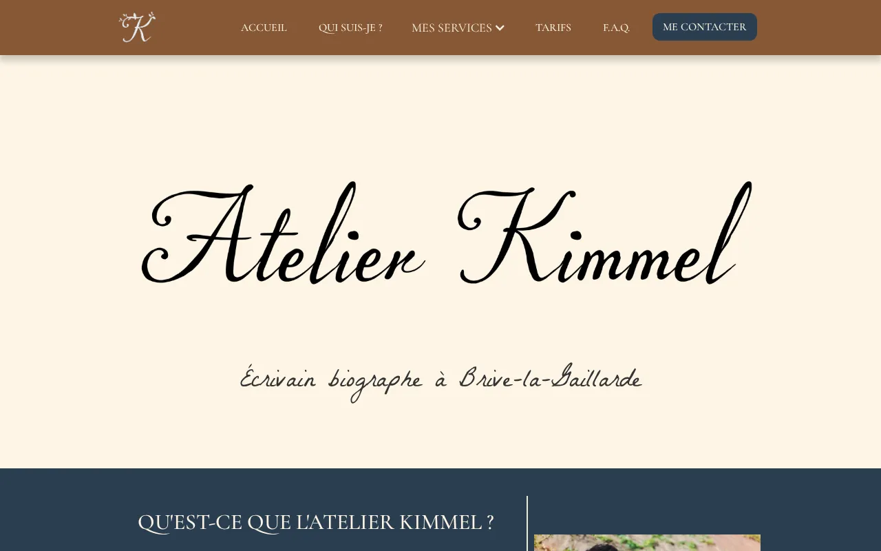 Capture d'écran de Atelier Kimmel