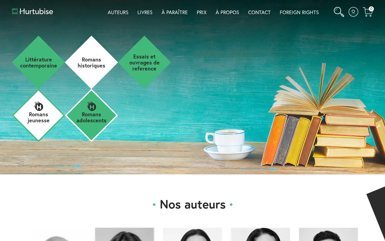 Capture d'écran de Éditions hurtubise