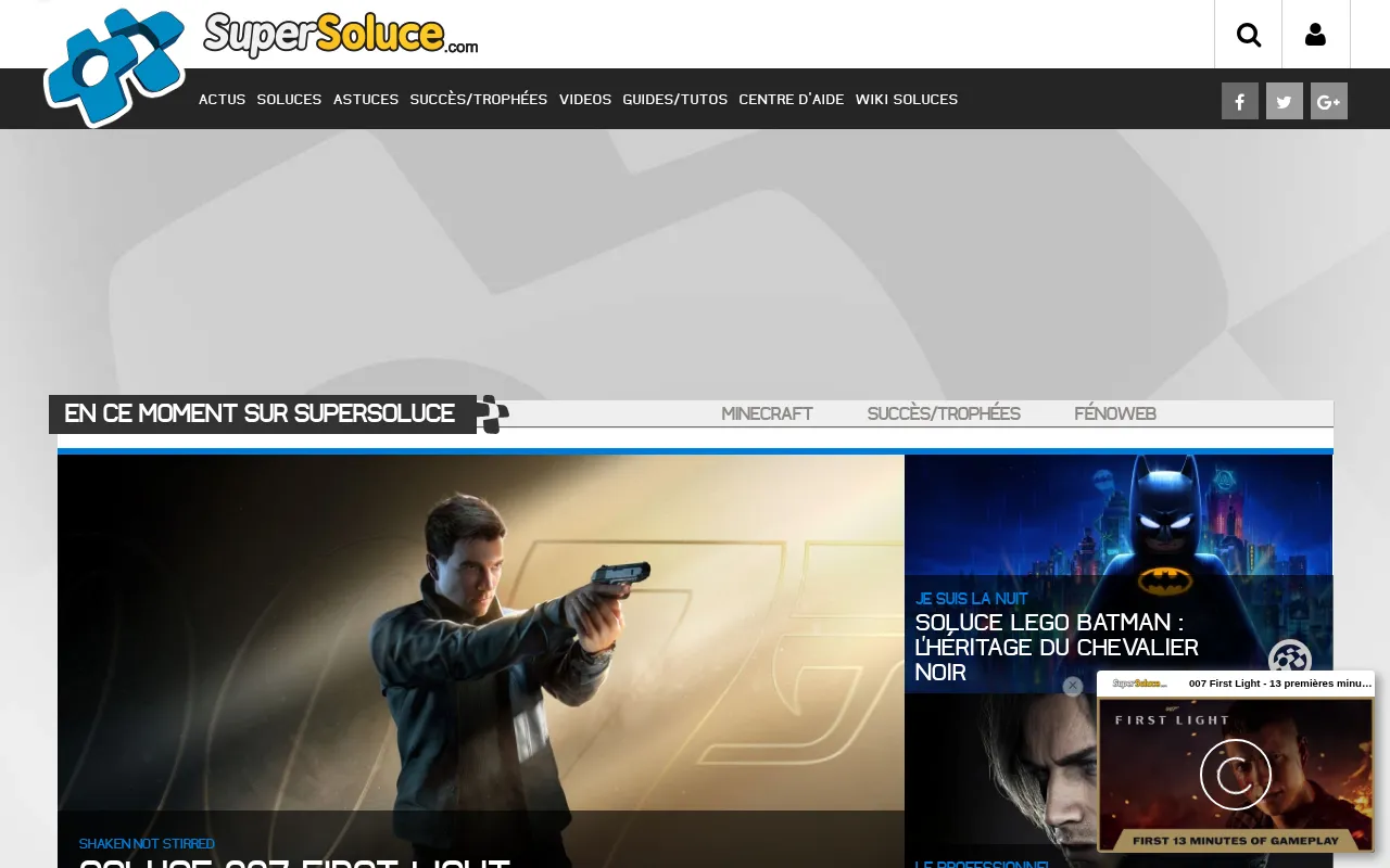 Capture d'écran de SuperSoluce