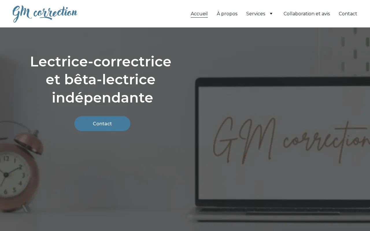 Capture d'écran de GM correction