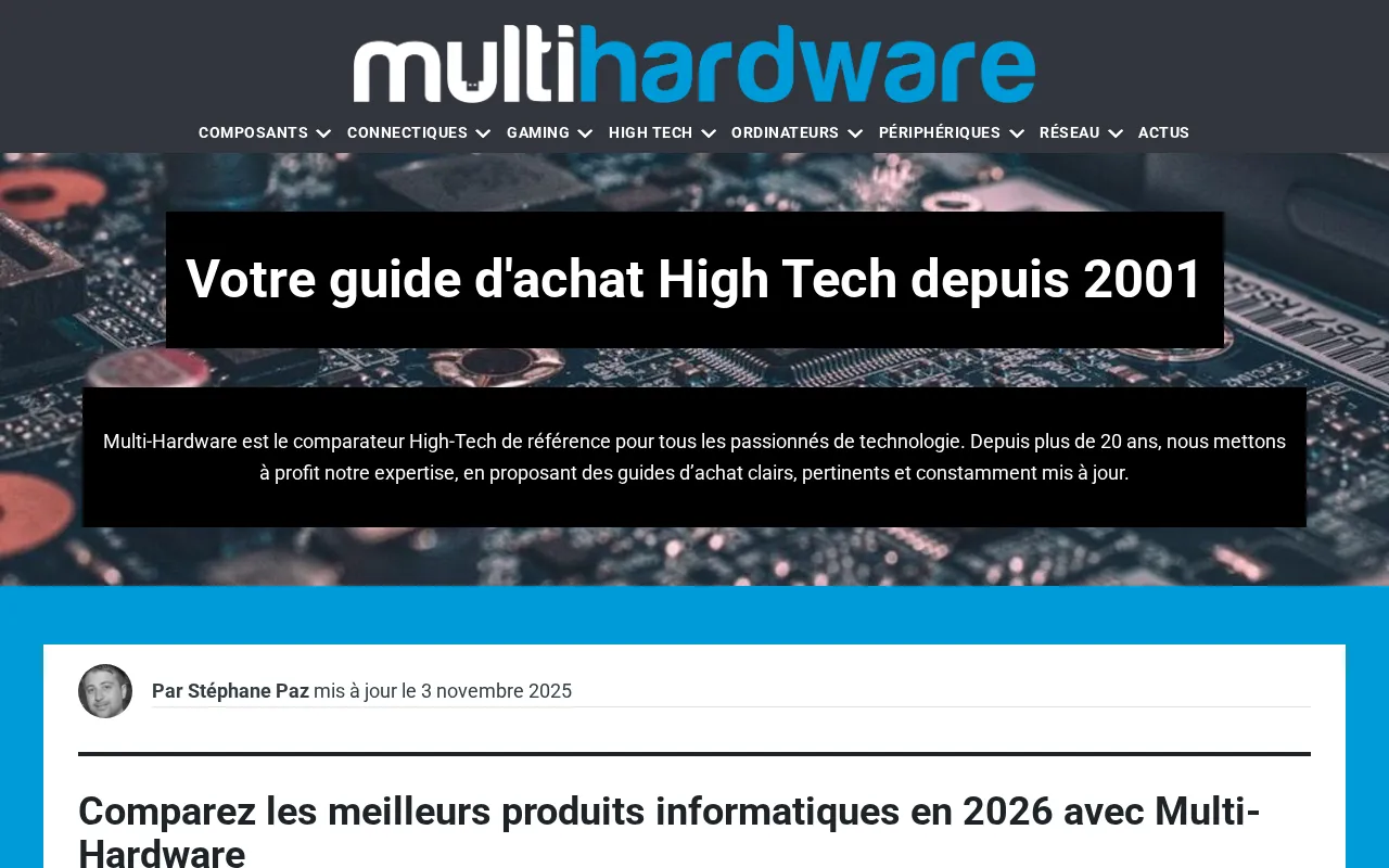 Capture d'écran de Multi-Hardware
