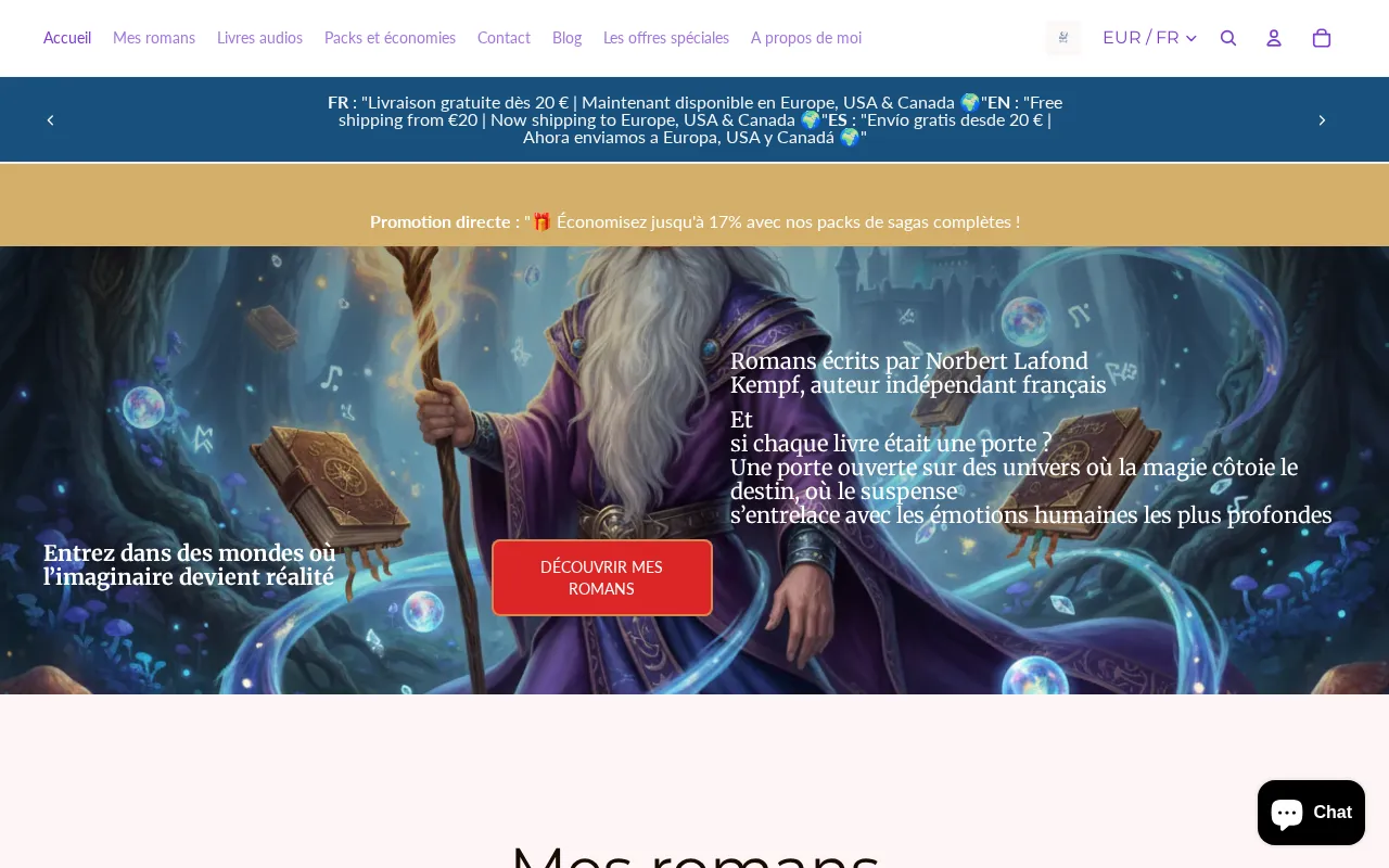 Capture d'écran de Les écrits fantastiques de Norbert