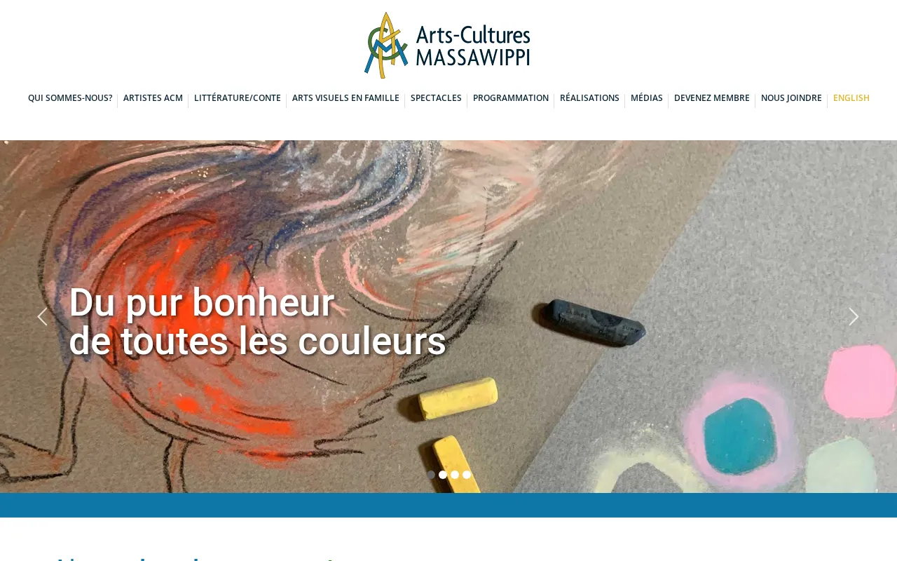 Capture d'écran de Arts Cultures Massawippi