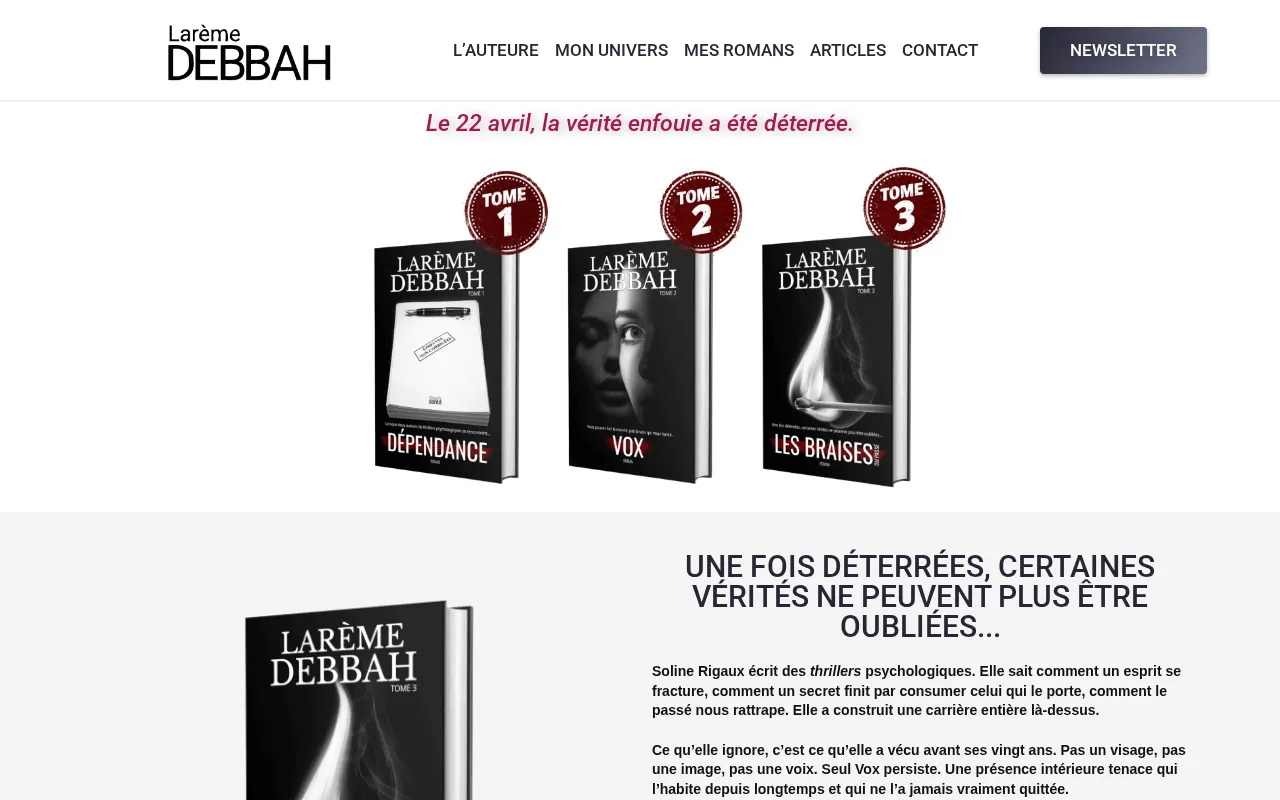 Capture d'écran de Larème Debbah